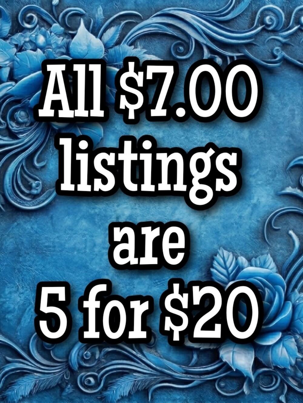 5 For $20 Everyday Sale